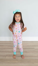 Pumpkin 2 Piece PJ Set - Pink