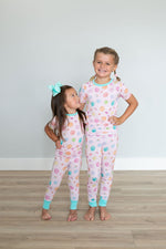 Pumpkin 2 Piece PJ Set - Pink