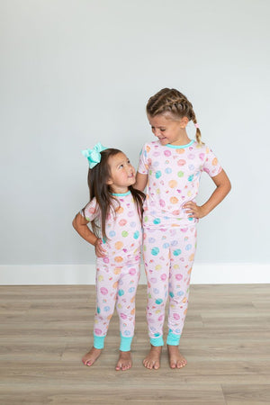 Pumpkin 2 Piece PJ Set - Pink