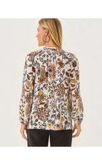 Elsa Silk Top - Coconut  Take Meowt