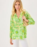 Elsa Silk Top - Limoncello Sunbelievable