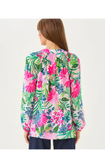 Elsa Silk Top - Multi Endless Summers