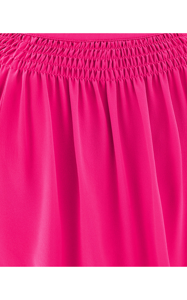 Elsa Silk Top - Parigi Pink