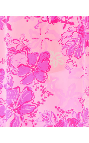 Elsa Silk Top- Parigi Pink Supporting Squad