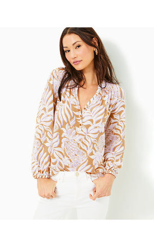 Elsa Silk Top - Rattan Bon Vivants