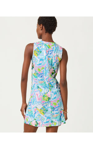 Amina Dress - Multi Wish You Were Here