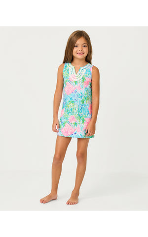 Girls Mini Harper Shift - Multi Bohemian Queen Small