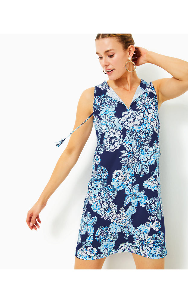 
            
                Load image into Gallery viewer, Johana Cover-Up - Low Tide Navy - Bouquet All Day
            
        
