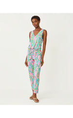 Paulina Jumpsuit - Multi Unicorn Of The Sea
