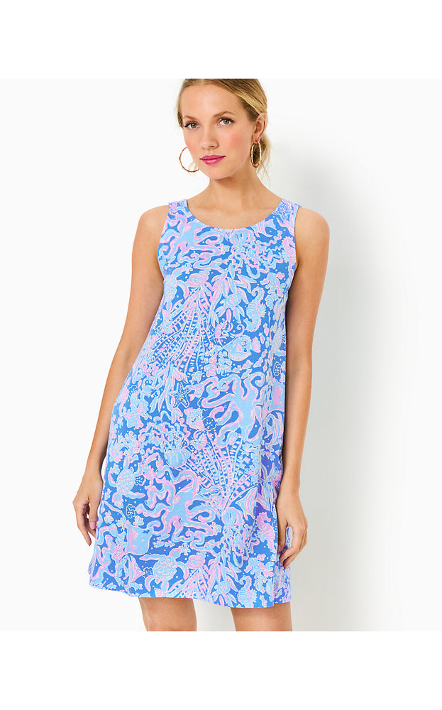 Kristen Swing Dress - Boca Blue - Sea What I Sea