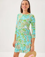 Ophelia Swing Dress - Fresh Water Blue Sunbathers Bliss