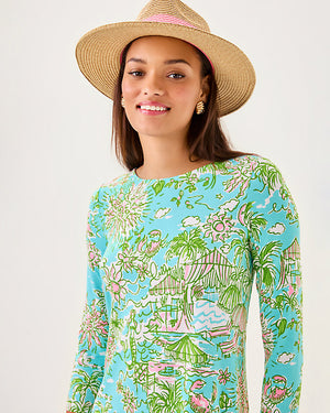 Ophelia Swing Dress - Fresh Water Blue Sunbathers Bliss
