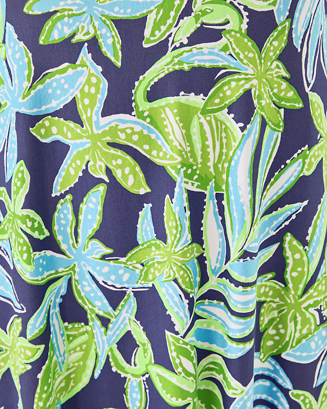 Ophelia Swing Dress - Sapphire Pool Tropical Tango Engineered