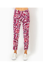UPF 50+ Luxletic 28" Corso Pant - Coconut Slice of Paradise Golf