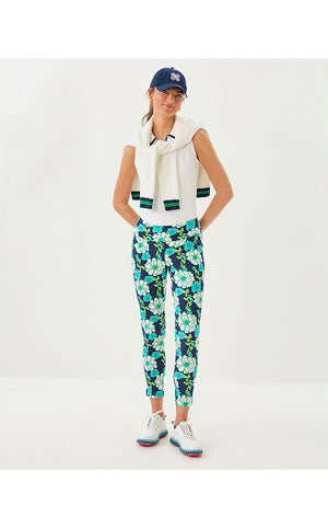 UPF 50+ Luxletic 28" Corso Pant - Low Tide Navy Go Big Golf