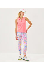 UPF 50+ Luxletic 28" Corso Pant - Multi Summer Serenade Golf
