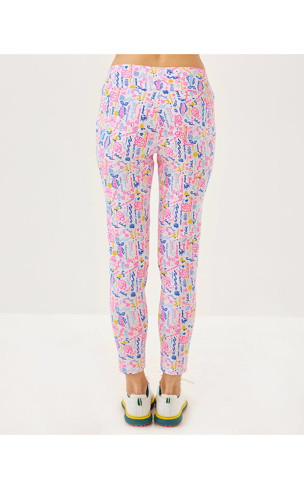 UPF 50+ Luxletic 28" Corso Pant - Multi Summer Serenade Golf