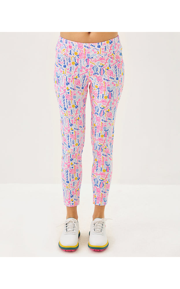 UPF 50+ Luxletic 28" Corso Pant - Multi Summer Serenade Golf