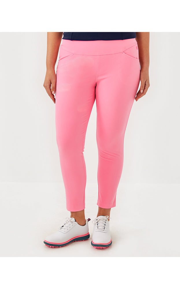 UPF 50+ Luxletic 28" Corso Pant - Rousseau Pink