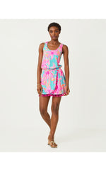 Jarrett Romper - Surf Blue Bonita Blooms