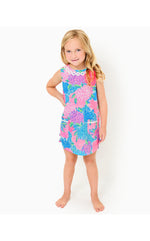 Girls Little Lilly Classic Shift Dress - Multi Beach House Blooms