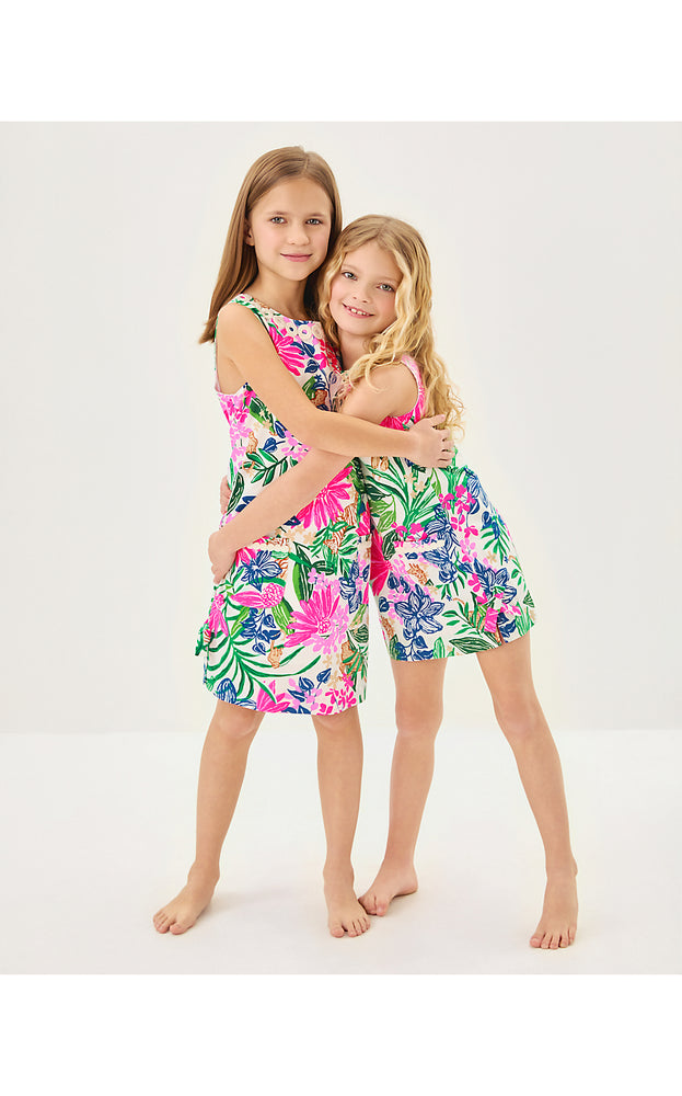 Girls Little Lilly Classic Shift - Multi Endless Summers