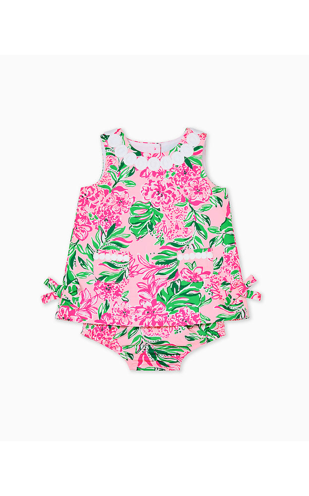 Baby Lilly Infant Shift Dress - Conch Shell Pink Koala La La