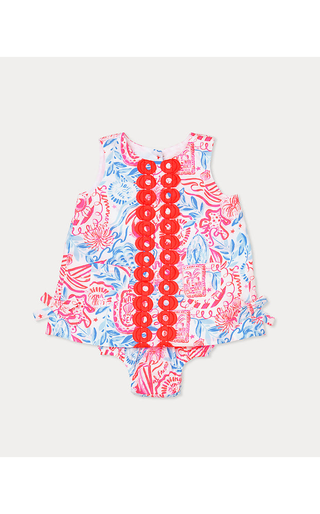 Baby Lilly Shift - Resort White Lil Sun Sea Sand