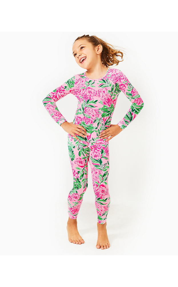 GIrls Mini Sammy Pajama Set - Conch Shell Pink - Koala La La