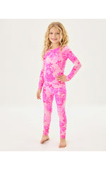 Girls Mini Sammy Pajama Set - Parigi Pink Supporting Squad
