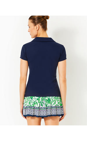 UPF 50+ Luxletic Annora Skort - Fiddle Leaf Green Lil Escape Plan Engineered Skort