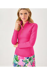 UPF 50+ Luxletic Justine Pullover - Parigi Pink