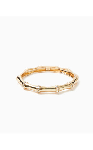 Bamboo Bracelet - Gold Metallic