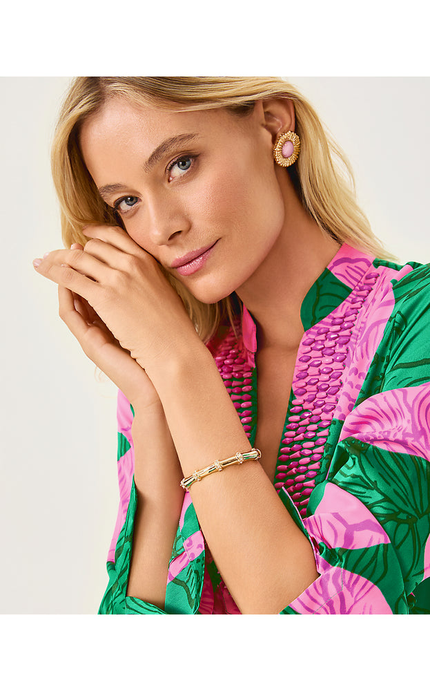 Bambu Bracelet - Gold Metallic