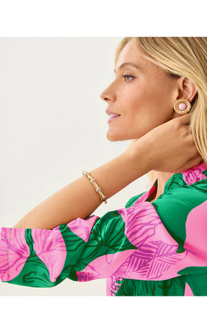 Bambu Bracelet - Gold Metallic