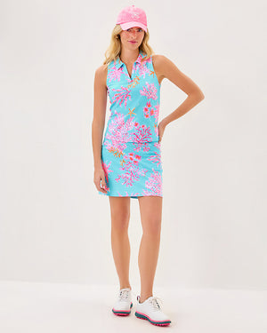 UPF 50+ Luxletic Maryana Skort - Multi Royal Coral