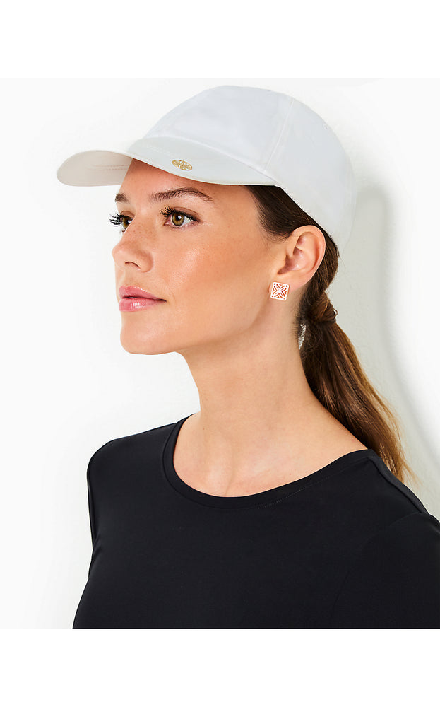 Solid Run Around Hat - Resort White