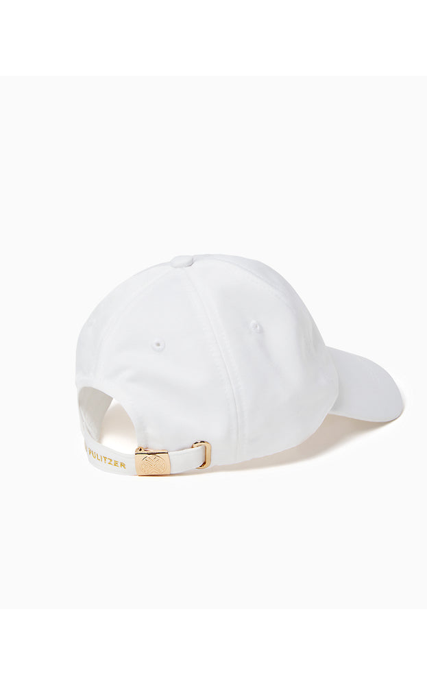 Solid Run Around Hat - Resort White