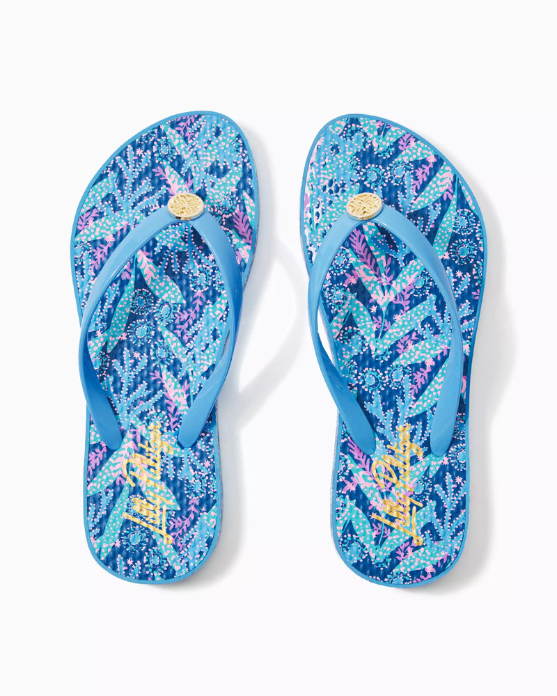 Pool Flip Flop - Barton Blue Star Gazing