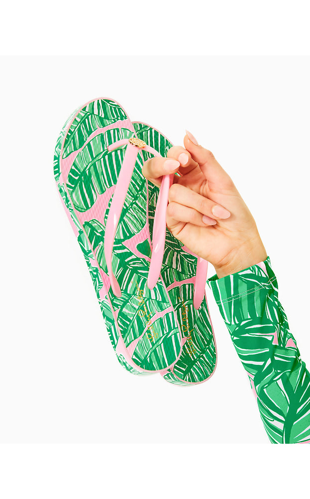 Pool Flip Flop - Conch Shell Pink - Lets Go Bananas Shoe