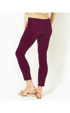 
            
                Load image into Gallery viewer, 29&amp;quot; South Ocean High-Rise Skinny Pant - Amarena Cherry
            
        
