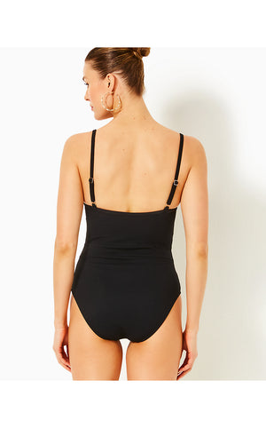 Palma One-Piece Swimsuit - Noir