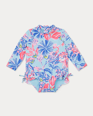UPF 50+ Idella Infant Swimsuit - Multi Elephant Splash