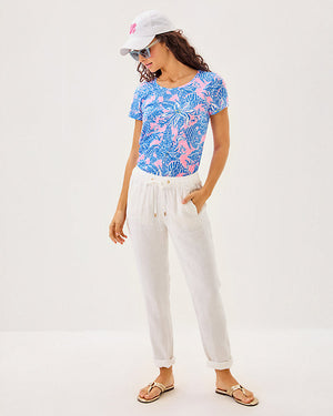 Etta Scoop Neck Top - Conch Shell Pink Up Scale
