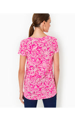 Etta Scoop Neck Top - Passion Fruit Pink Absolutely Flamazing