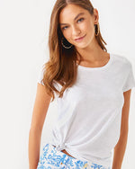 Etta Scoop Neck - Resort White