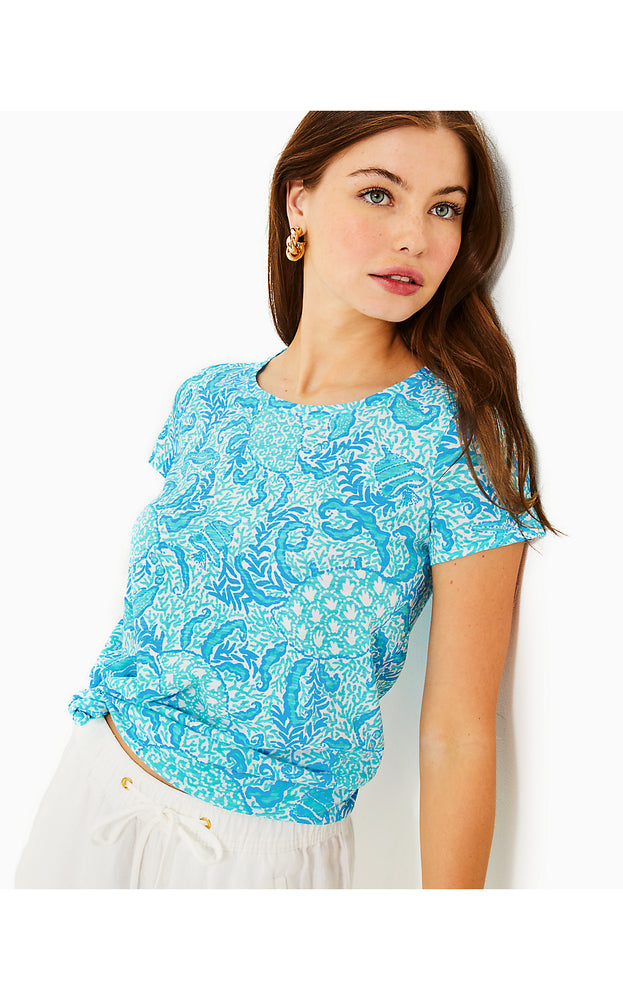 Etta Scoop Neck Top - Resort White - Goombay Grooves