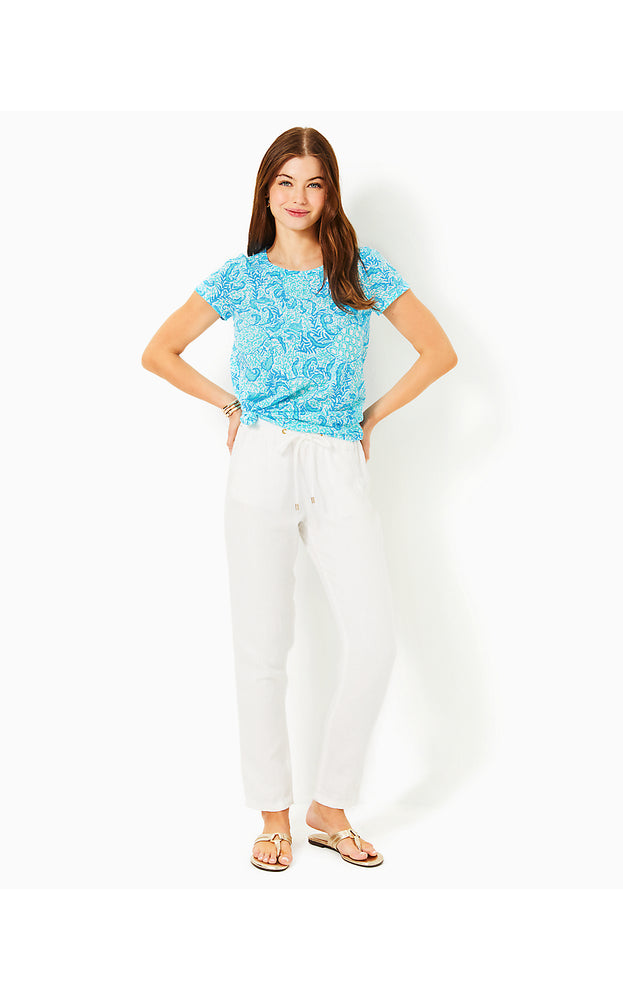 Etta Scoop Neck Top - Resort White - Goombay Grooves