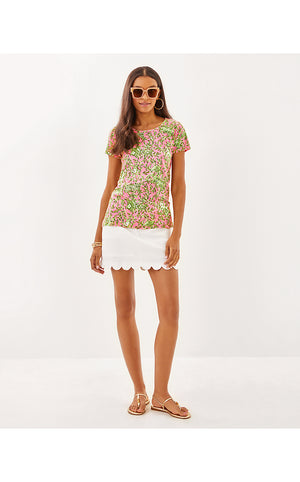 Etta Scoop Neck Top - Rousseau Pink - Mane Character Energy