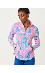 UPF 50+ Skipper Popover - Multi Splendor In The Sand
